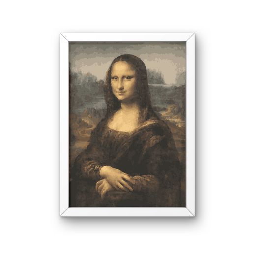 RASIMTI - Paint By Numbers Kit Mona Lisa