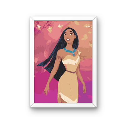 RASIMTI - Paint By Numbers Kit Disney Princess