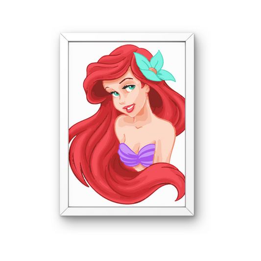 RASIMTI - Paint By Numbers Kit Little Mermaid