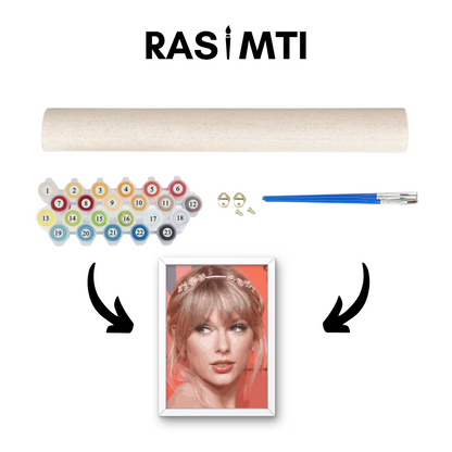 RASIMTI - Paint By Numbers Kit Taylor Swift